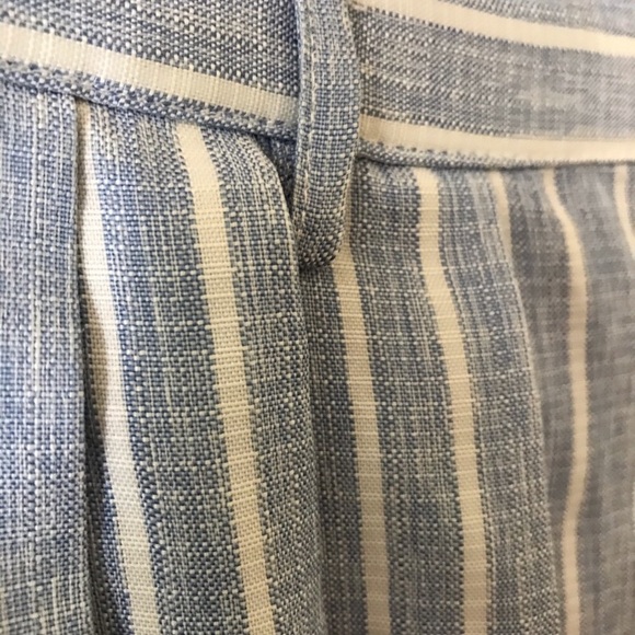 Everly Striped Button Skirt - Picture 4 of 4